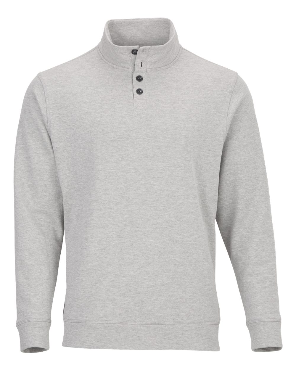 Men's French Terry Button Pullover - BM5209, custom hoodie or sweatshirt with logo imprint 7