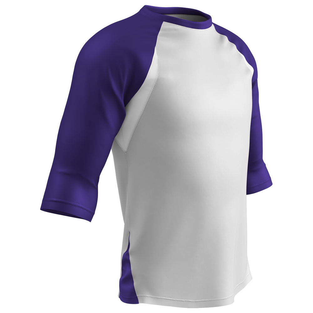 COMPLETE GAME 3/4 Sleeve Baseball Shirt 9