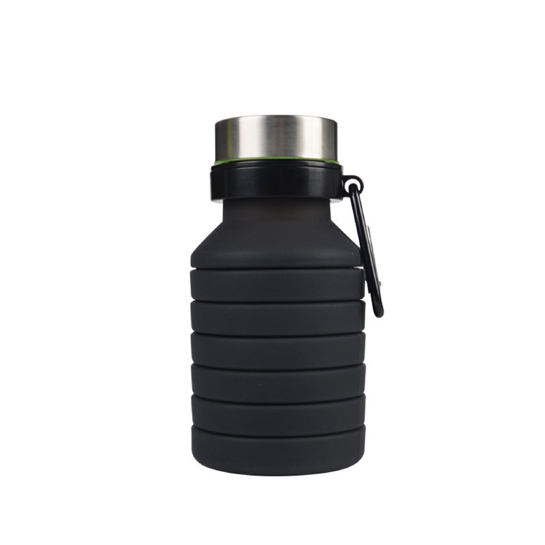 19 Oz. Collapsible Silicone Water Bottle 8