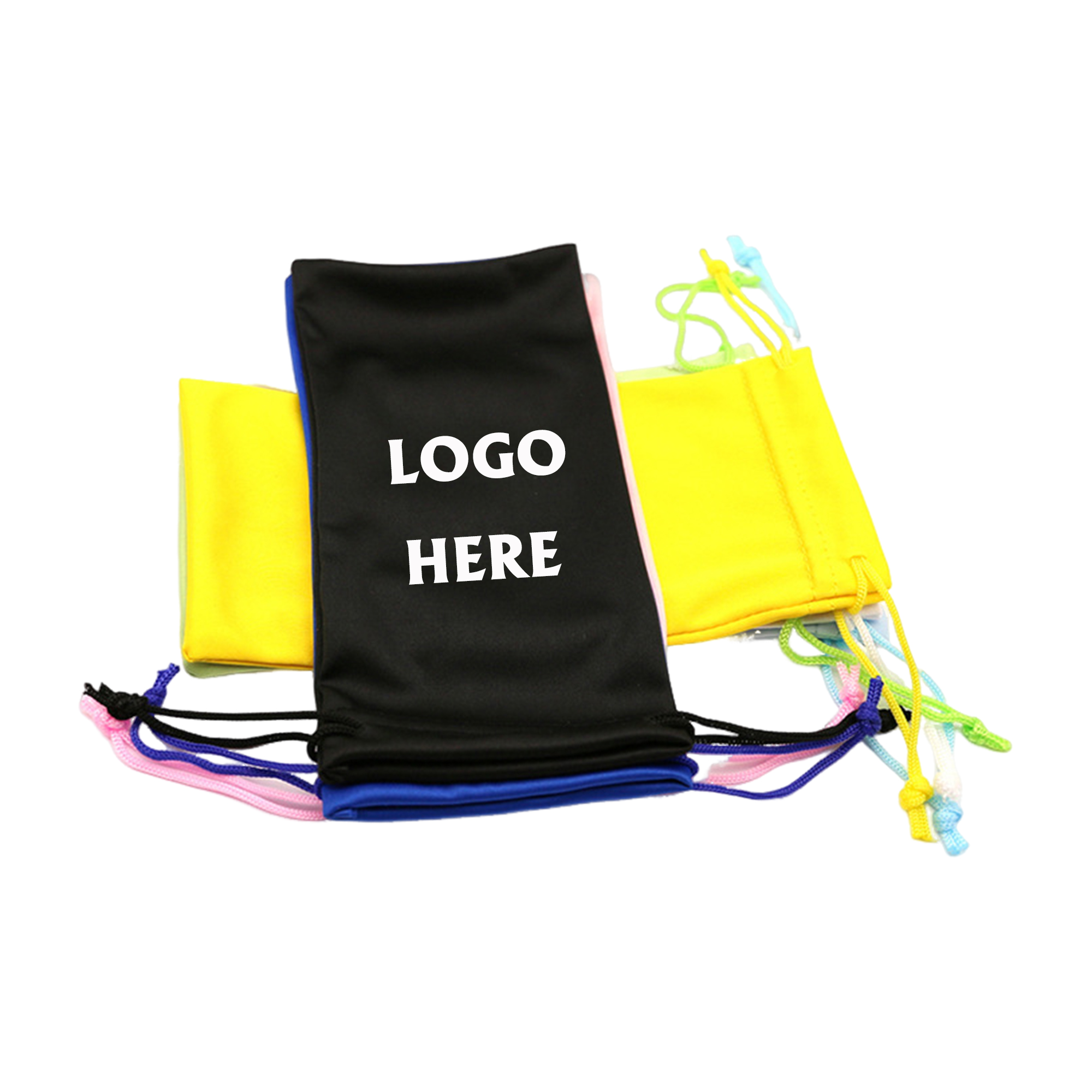 Microfiber Drawstring Sunglasses Pouch 2