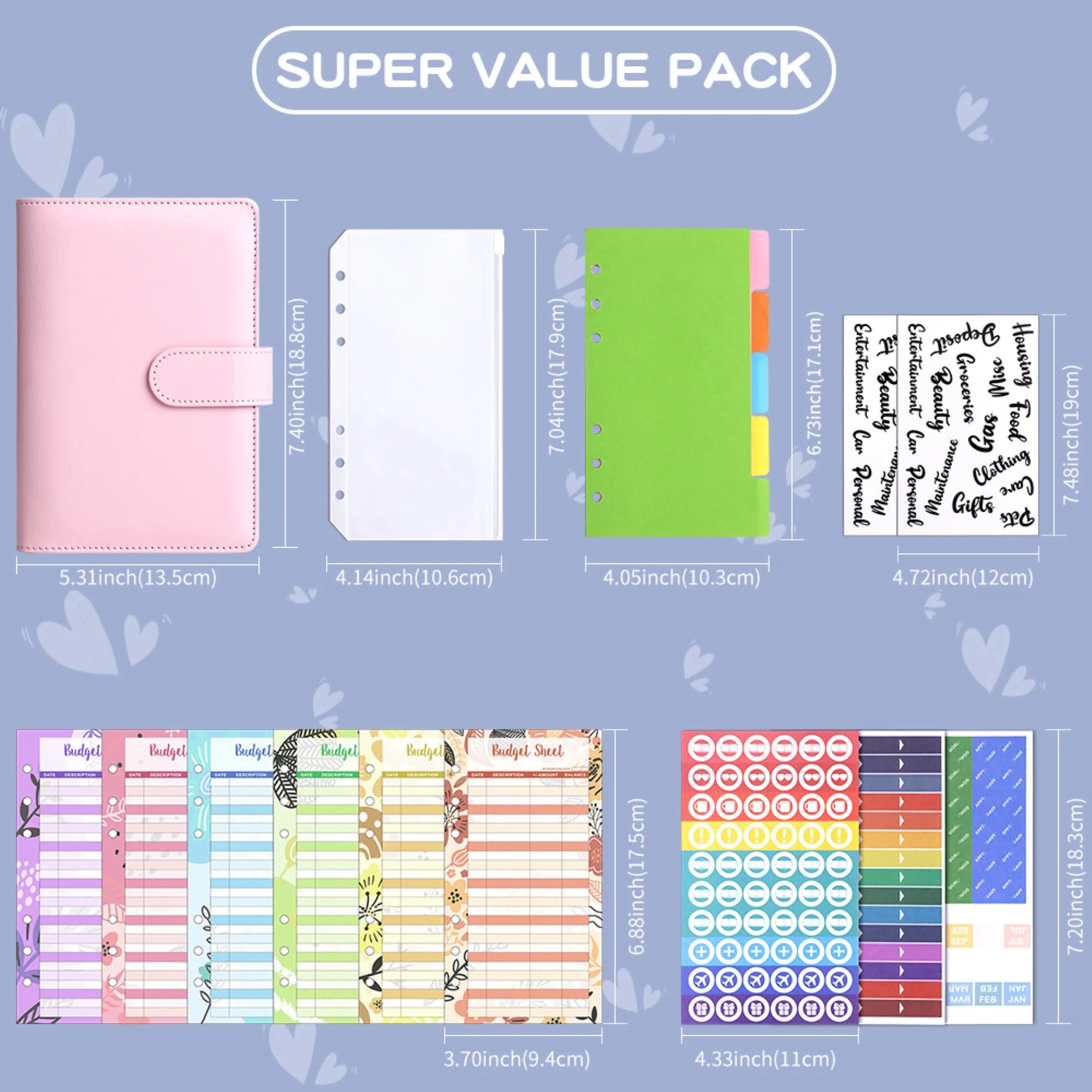 A6 Multi-functional Notebook With Dividers 3
