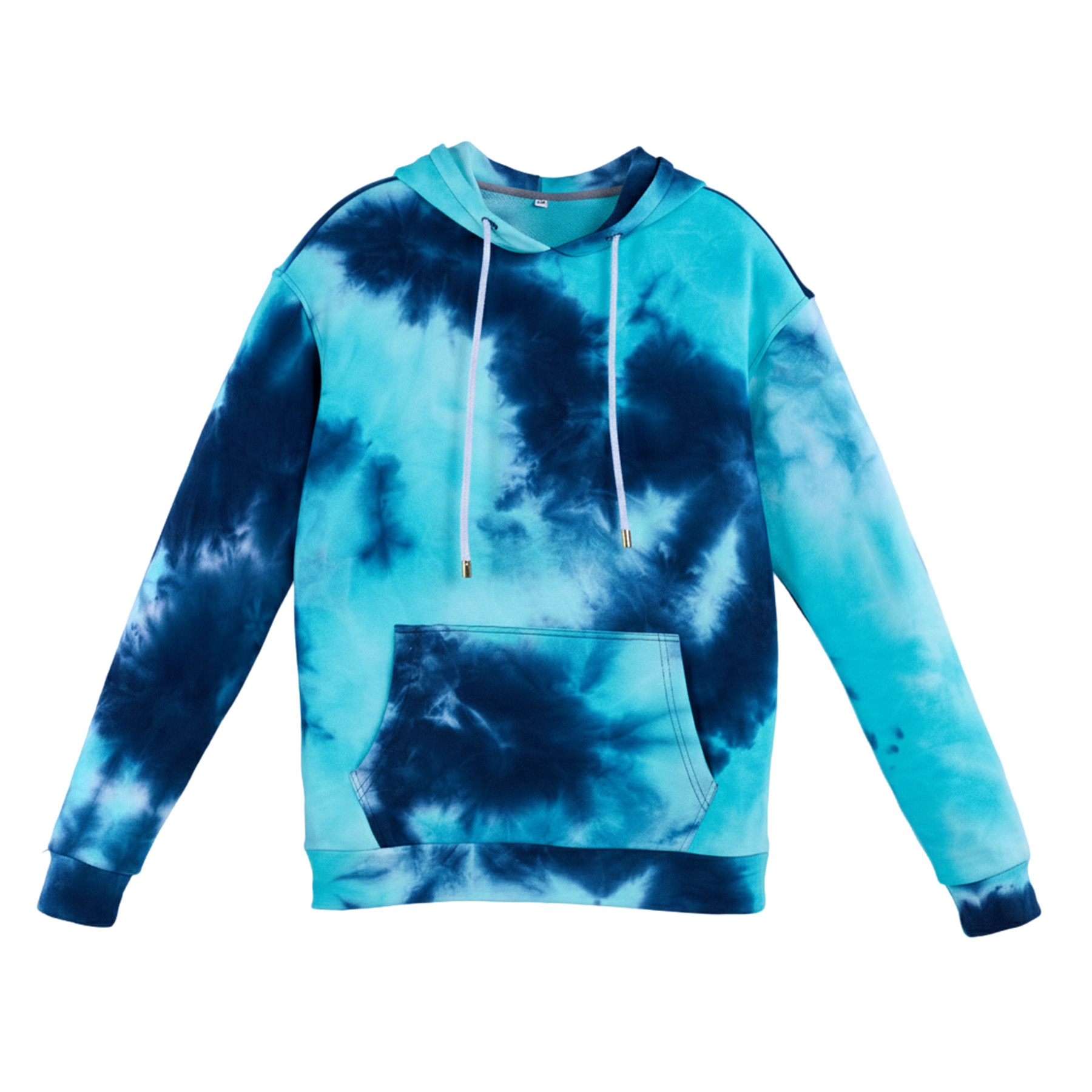 Classic Unisex Tie-Dyed Hooded Sweatshirt 8