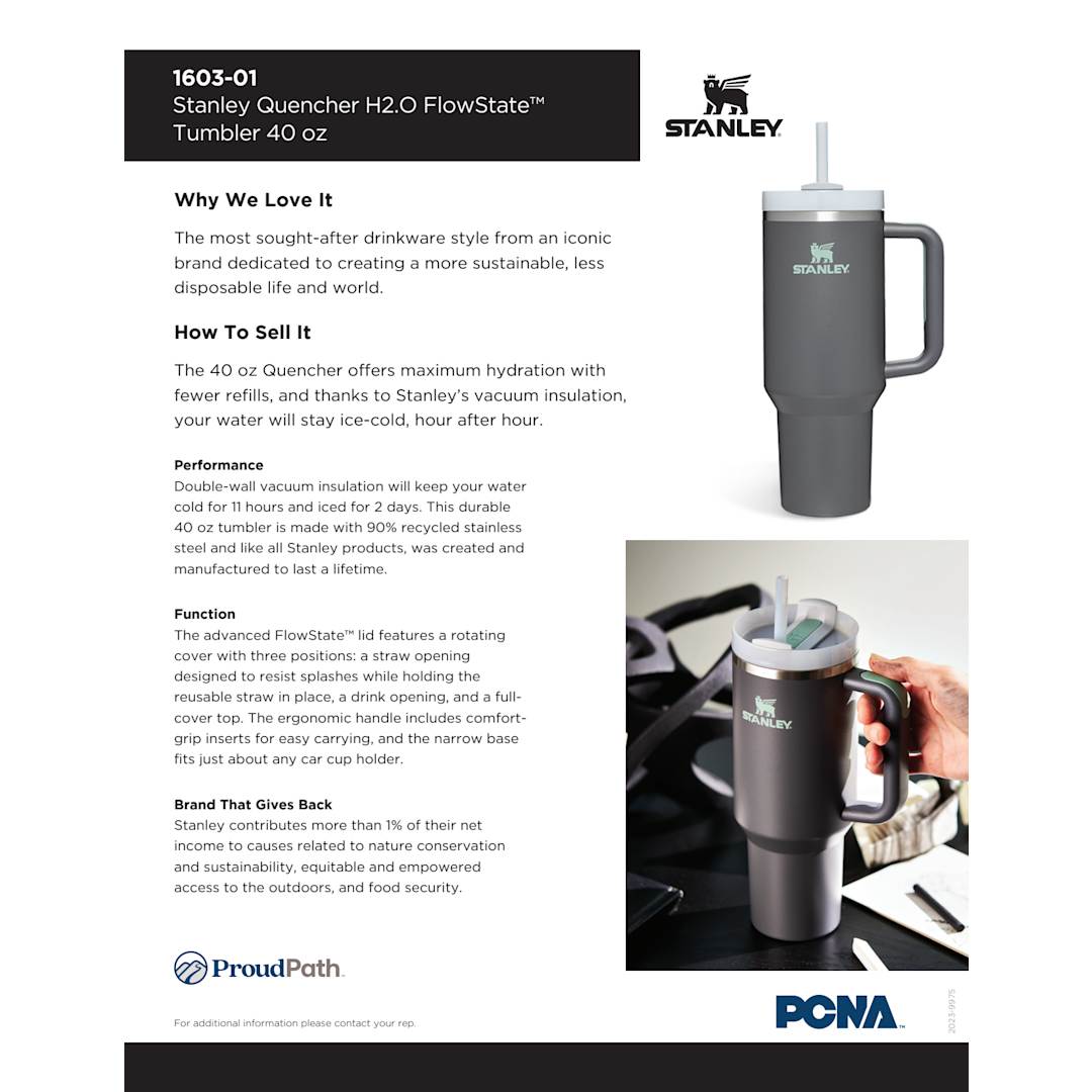 Stanley Quencher H2.O FlowState™ Tumbler 40oz 258