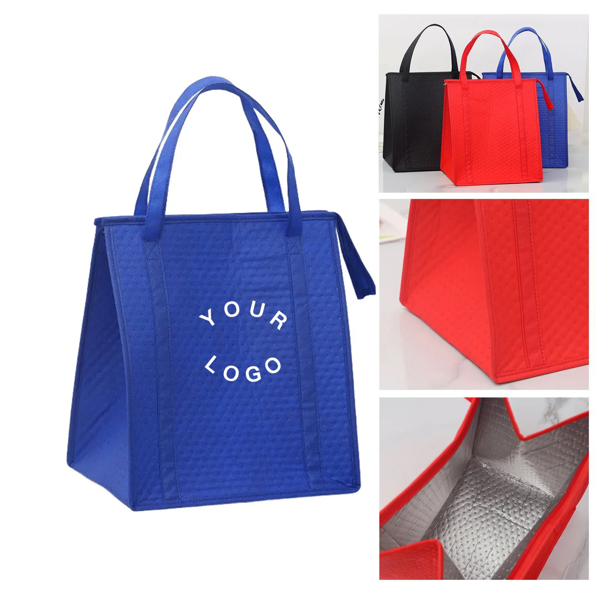 Insulated Non Woven Tote For Daily Market Trips 5