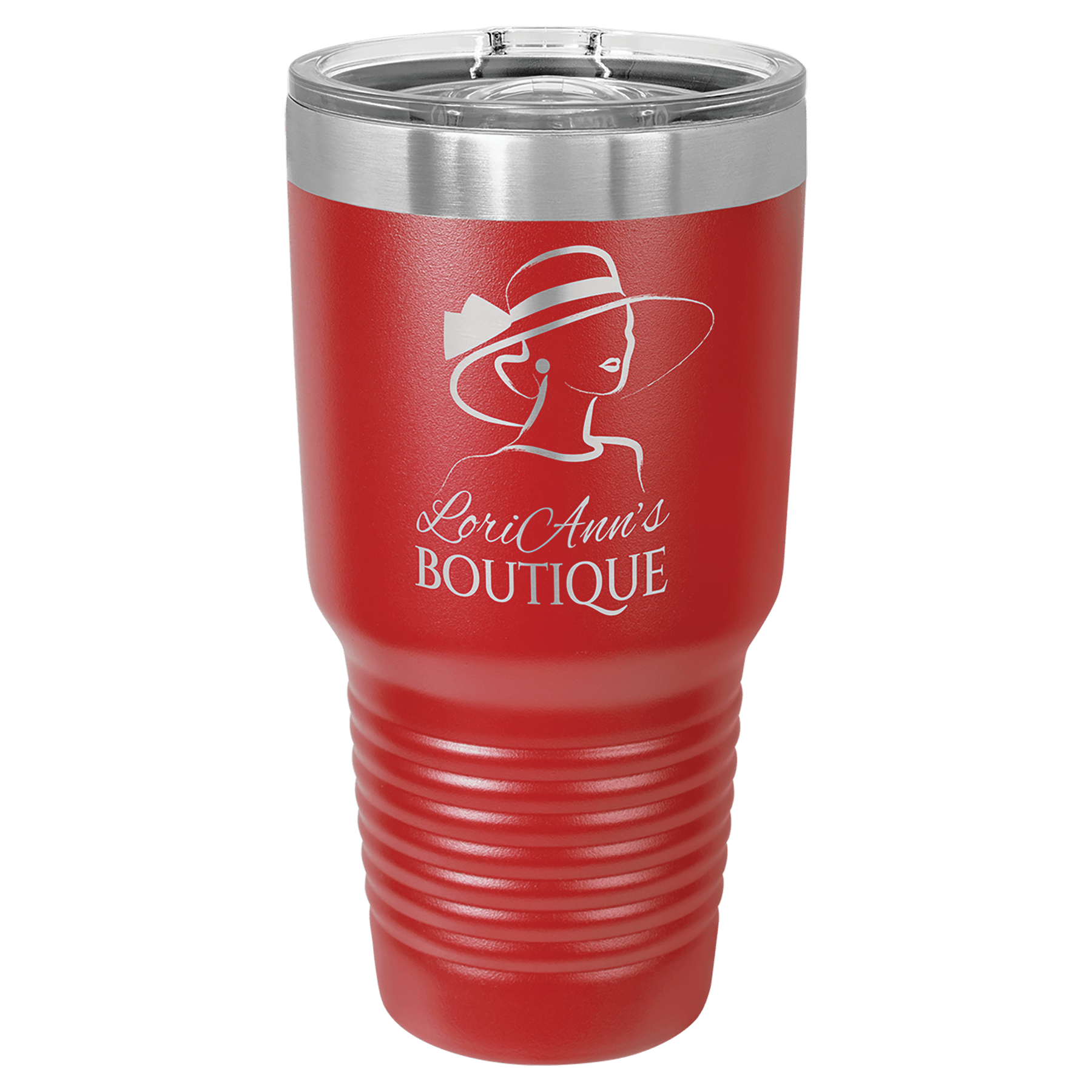 Polar Camel 30 oz. Red Insulated Ringneck Tumbler with Slider Lid 2