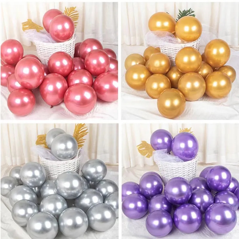 12" Metallic Latex Balloon 2