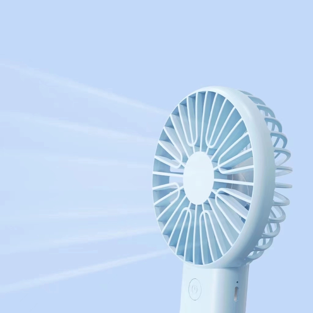 Custom Handheld Fan With Phone Holder Base 2