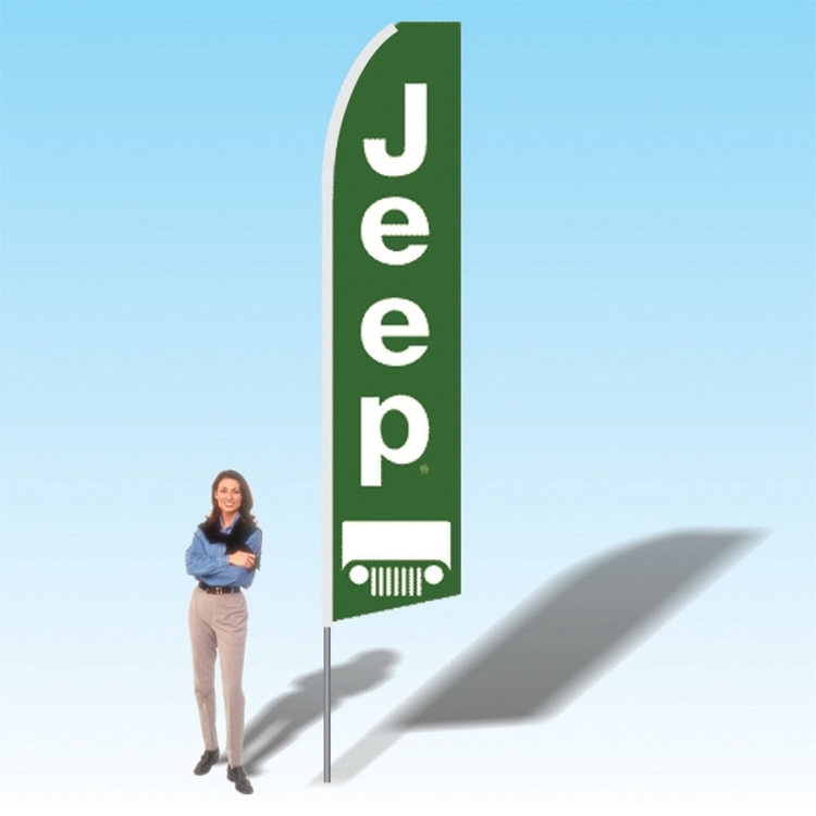 15FT Jeep Advertising Banner Flag 2