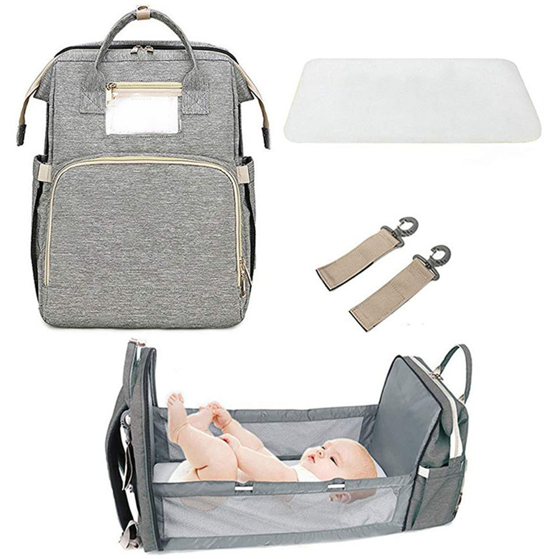 Durable Diaper Bag Backpack 4