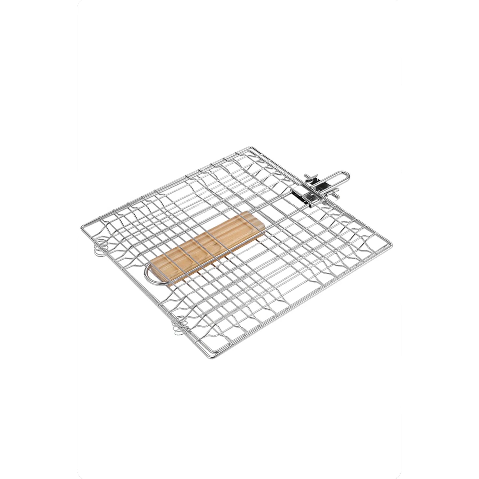 Stainless Steel Fish Grilling Basket 1
