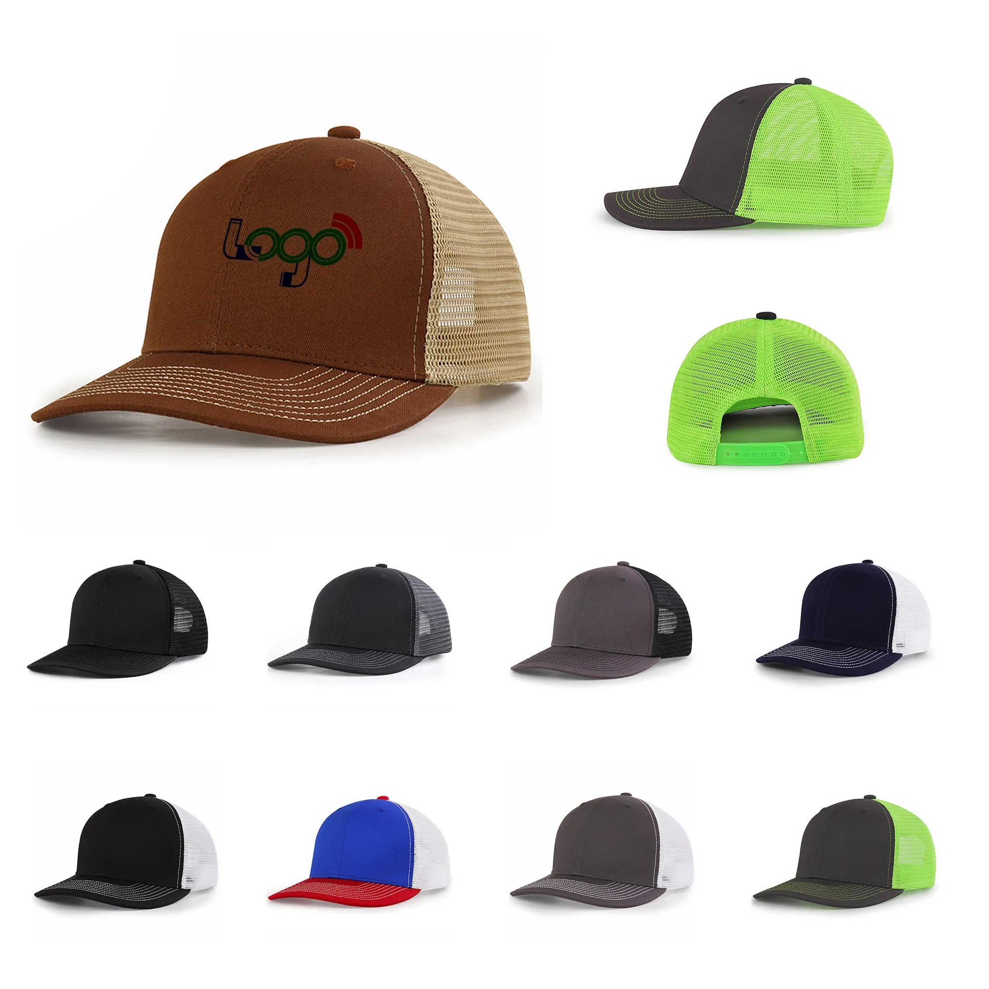 Adjustable Snapback Trucker Cap 2