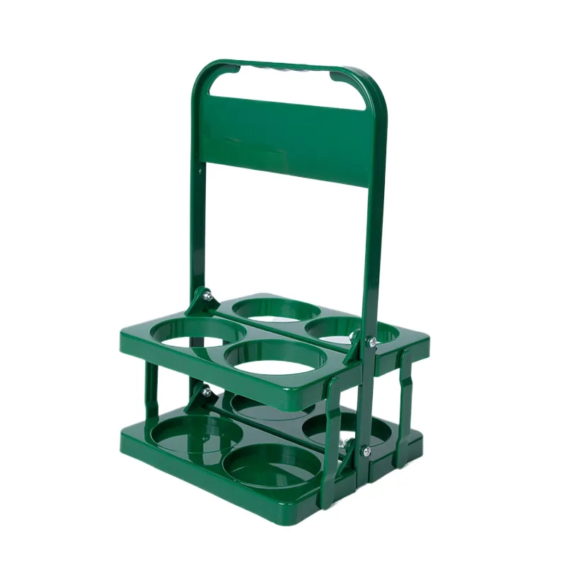 Plastic 4-Bottle Folding Wine Rack 5