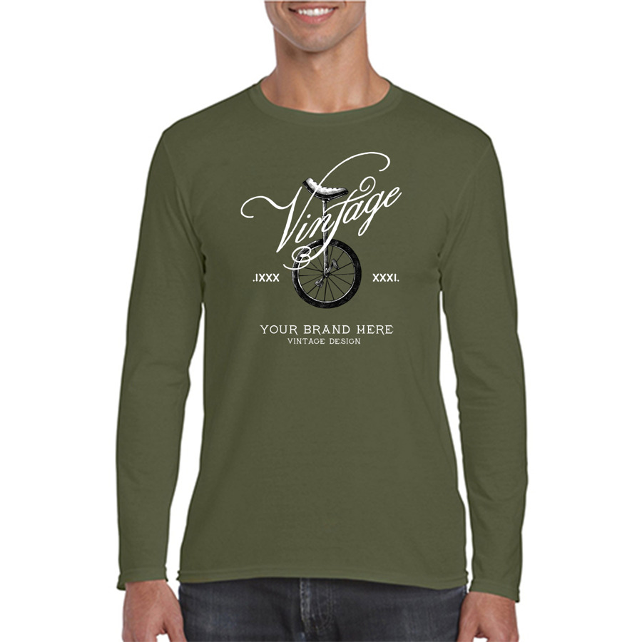 SoftStyle Adult Long Sleeve T-Shirts 4.5 oz cotton 6