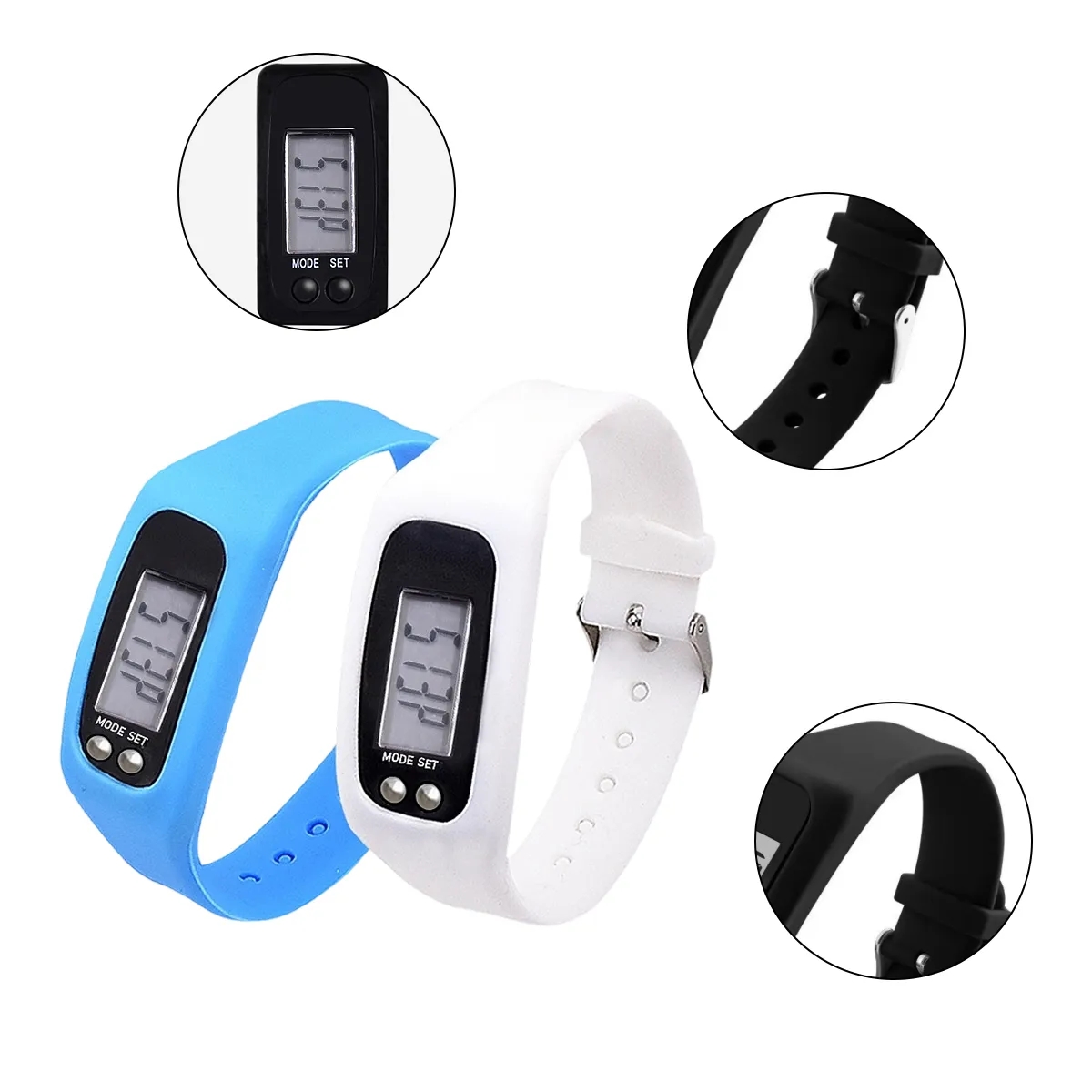 Digital Pedometer Step Tracker Wristband 6