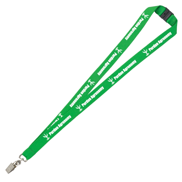 "Palmer" 3/4" Silkscreen Lanyard with FREE Breakaway Safety Release - Lobster Claw 17