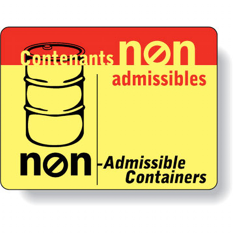 Fluorescent Chartreuse Paper Roll Labels Stock Rectangle (1.875"x2.5")