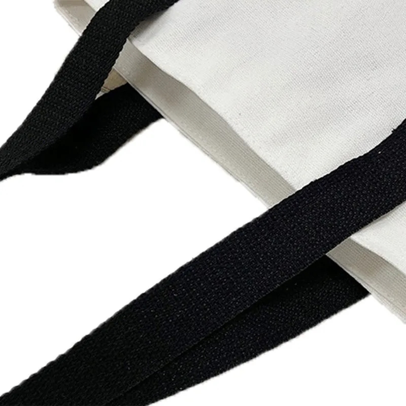 Solid Color Canvas Tote Bag 1