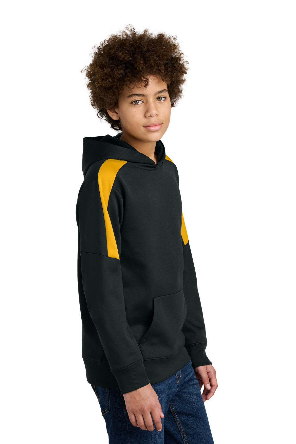 Sport-Tek Youth Sport-Wick Fleece United Pullover Hoodie YST255 29