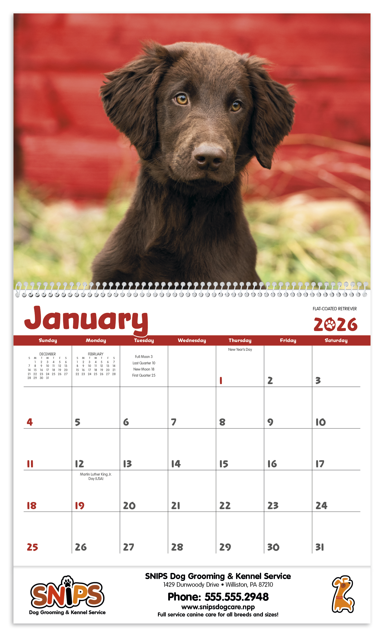 Triumph® Calendars Puppies Calendar 4
