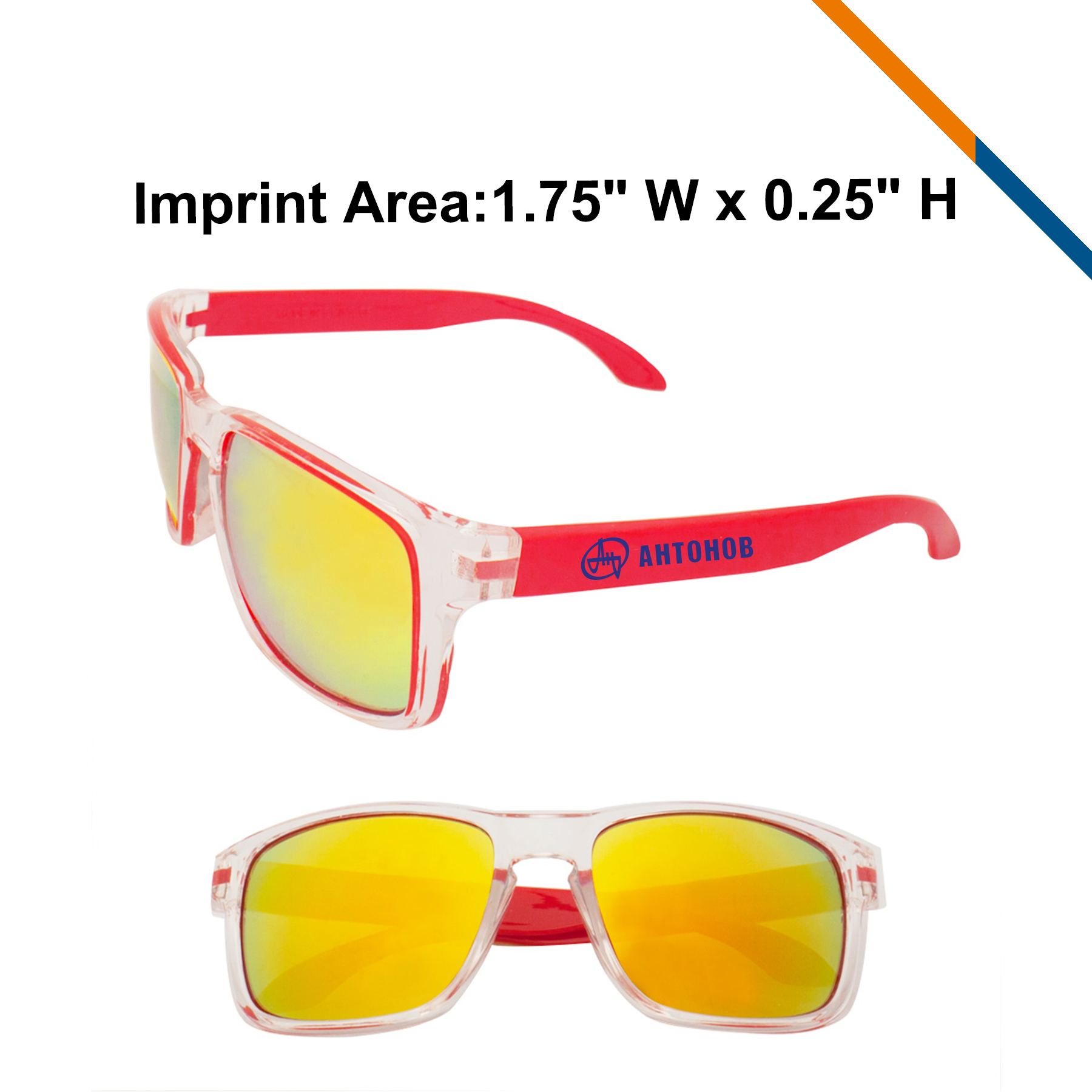 Perio Mirrored Sunglasses 3