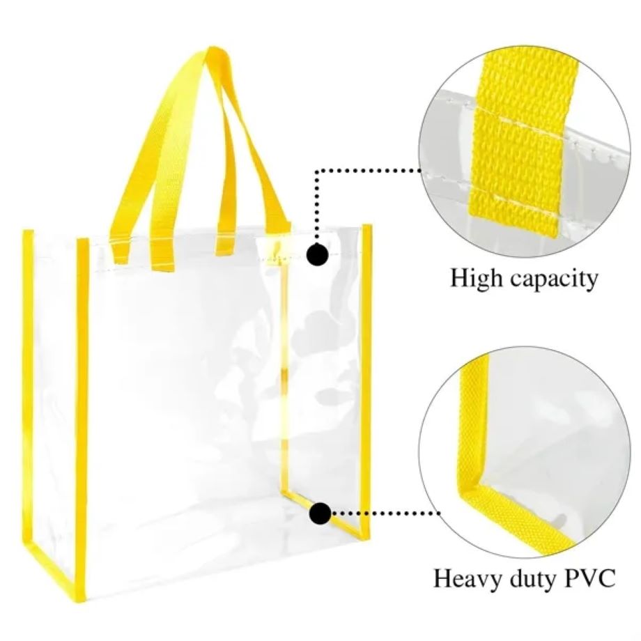 Clear Transparent Pvc Tote Bag 4