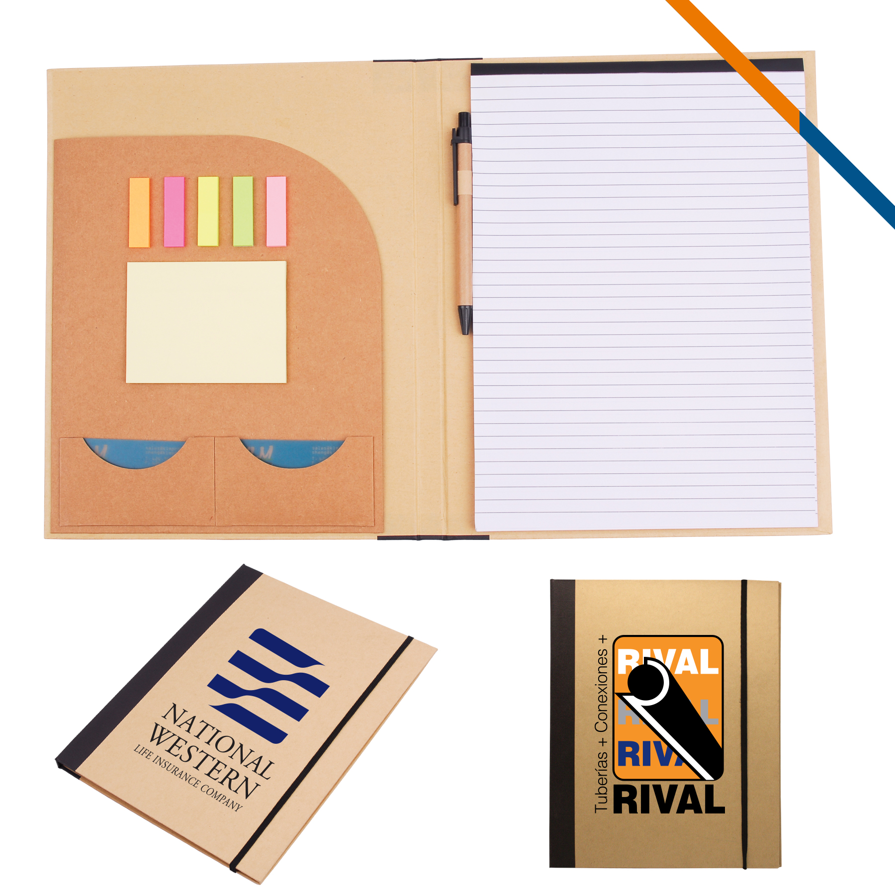 Kiki Recycled Notepad With Pocket 4