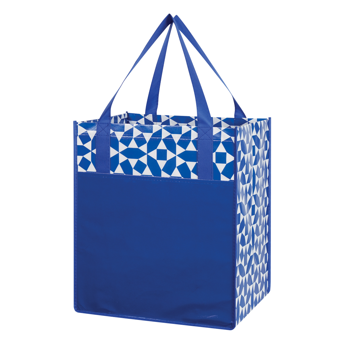 Non-Woven Geometric Shopping Tote Bag 5