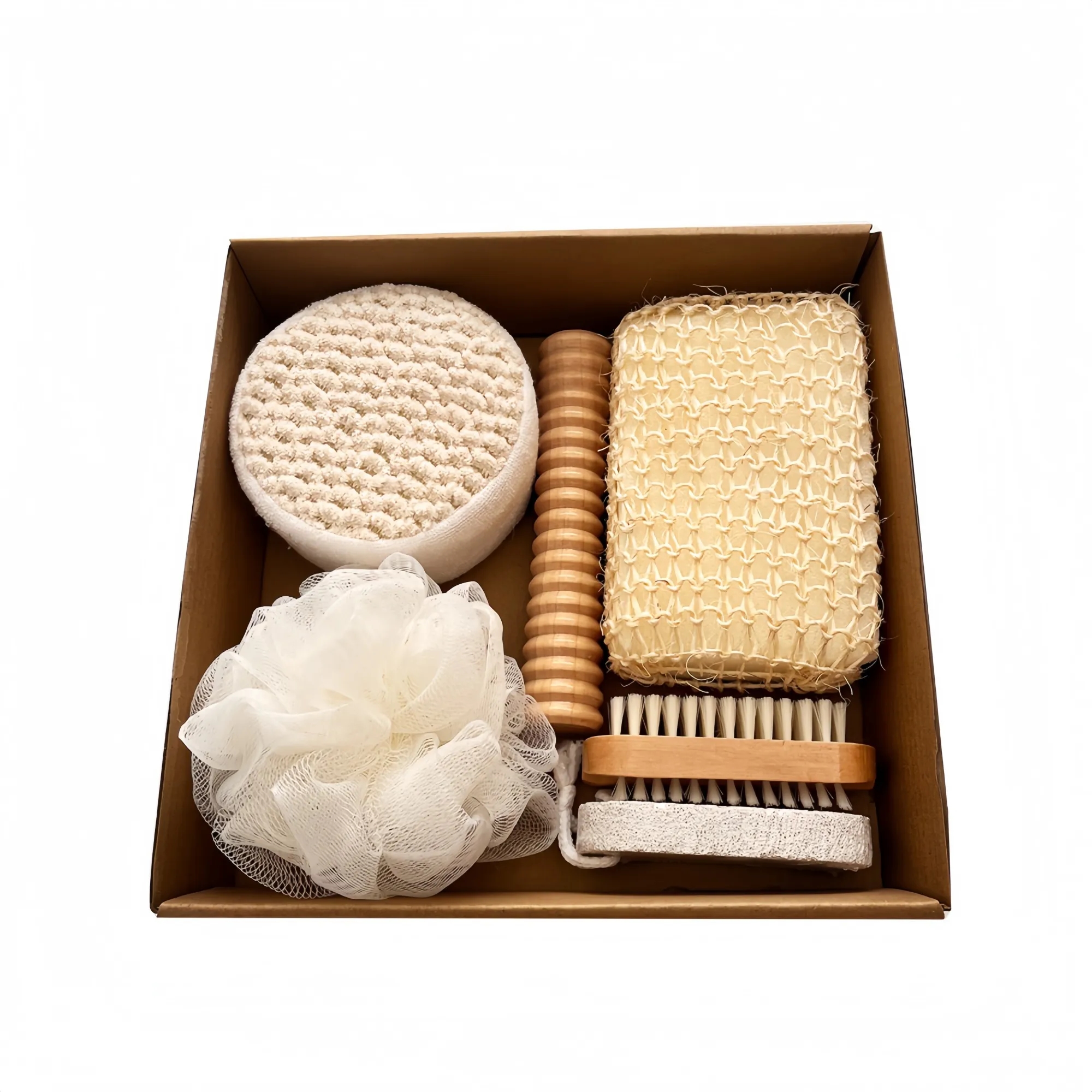 Luxury 6-Piece Bath Set for Spa-Quality Relaxation&Skin Care 6