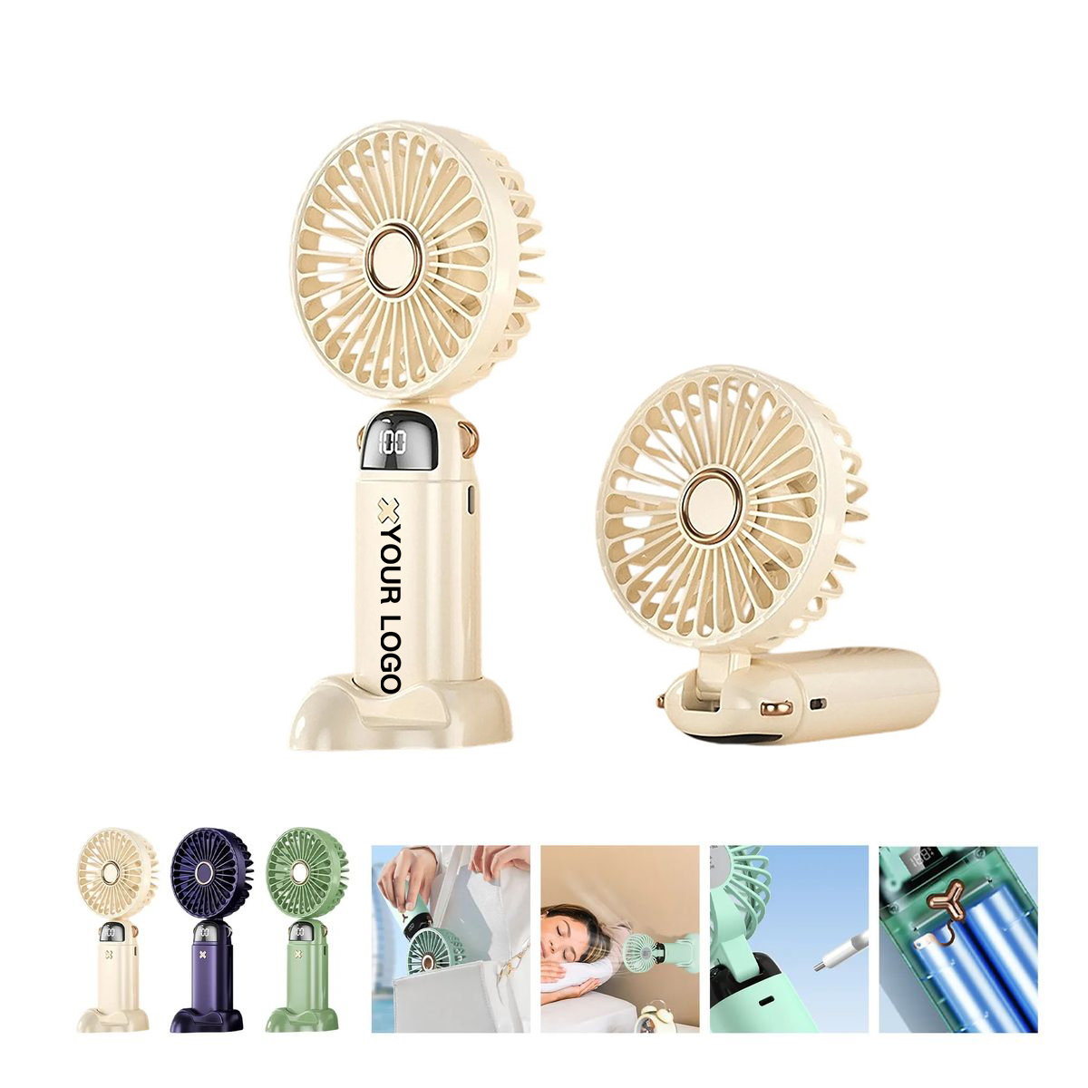 Portable Cooling Fan for Home or Commute 2