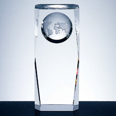 Optical Crystal-Globe Column Award 2