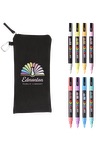 POSCA 8 Piece Soft Marker Set with Bag - Fine 46