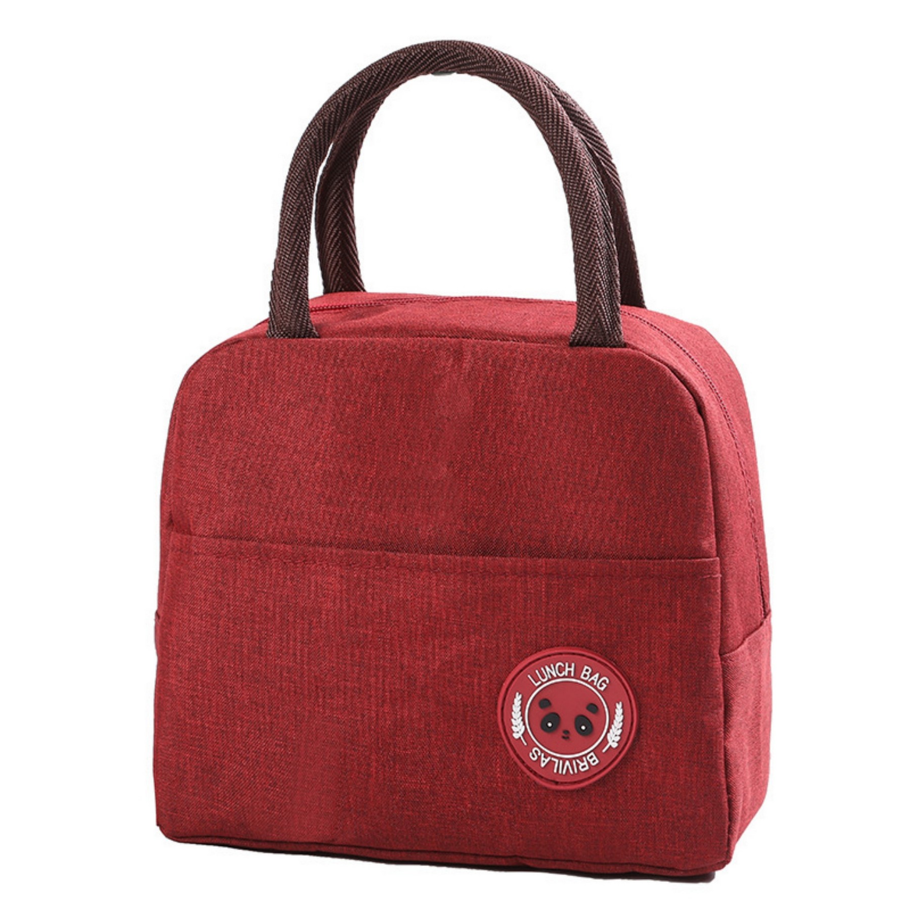Reusable Insulated Lunch Bag with Pocket 4