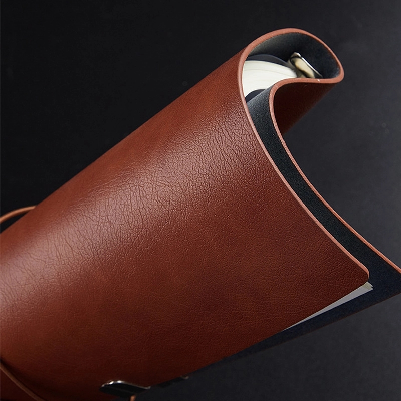 PU Leather A5 Business Travel Journal Binder Notebook 7