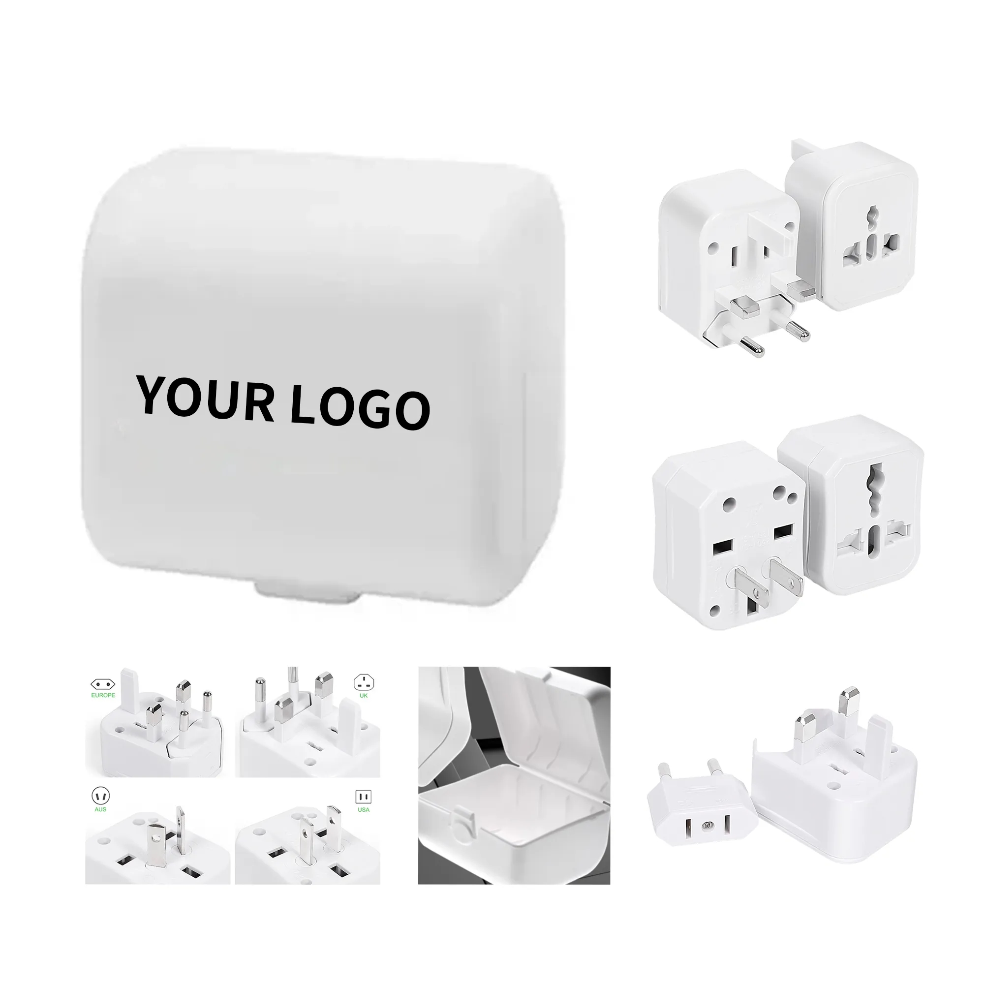 Plastic Travel Adapter 2