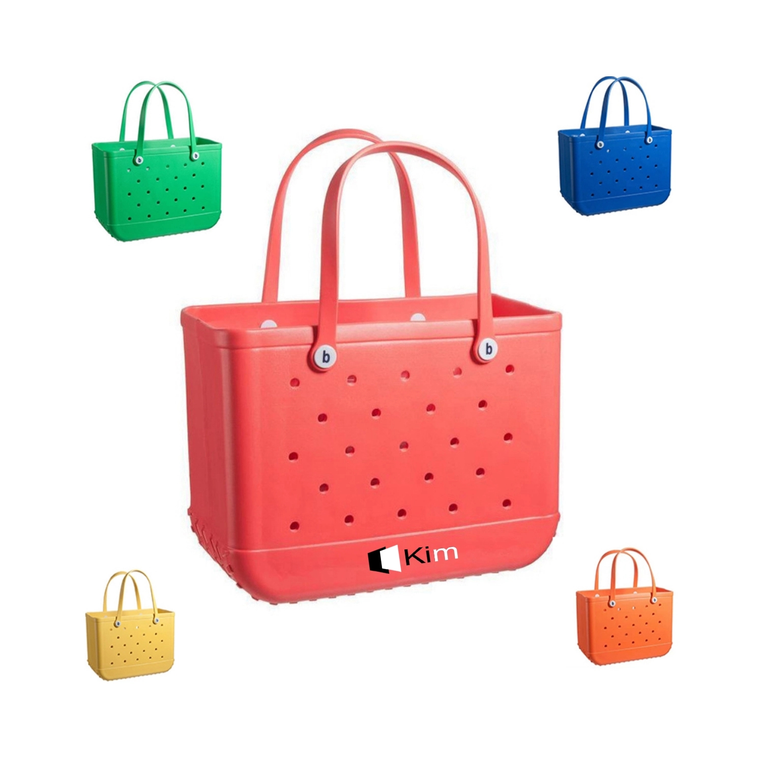Beach Handbag, custom tote bag with logo imprint 2