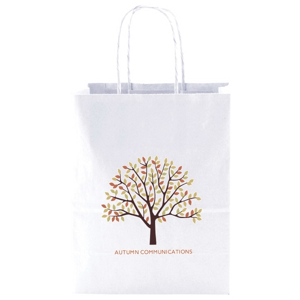 White Kraft Shopping Bag 2