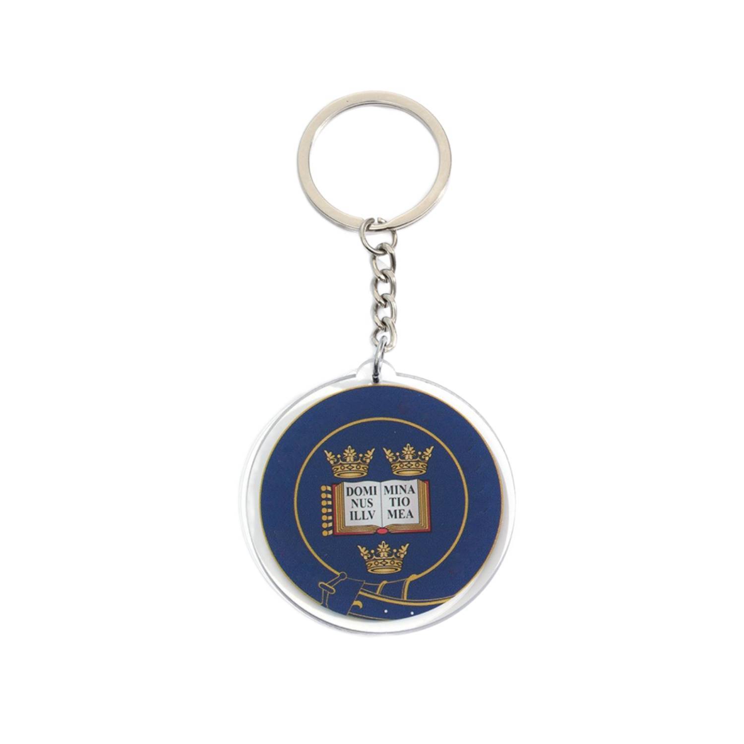 Round Transparent Acrylic Keychain 1