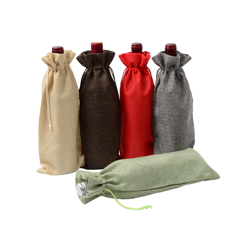 Drawstring Wine Bag 2