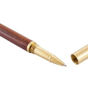 Handcrafted Brass Wooden Ballpoint Pen 17