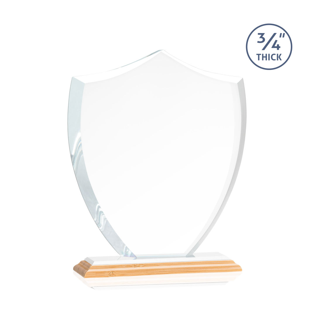 Scudo Shield VividPrint™ Award - Bamboo/White 6
