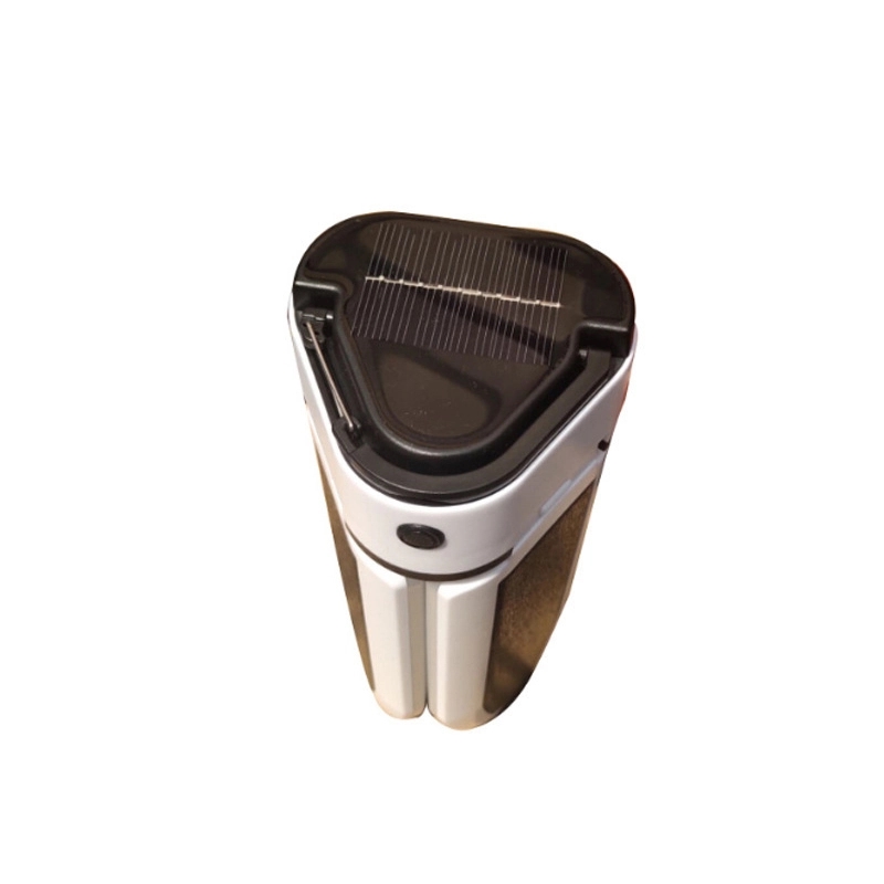 Custom Collapsible Clover Style LED Solar Lantern 6