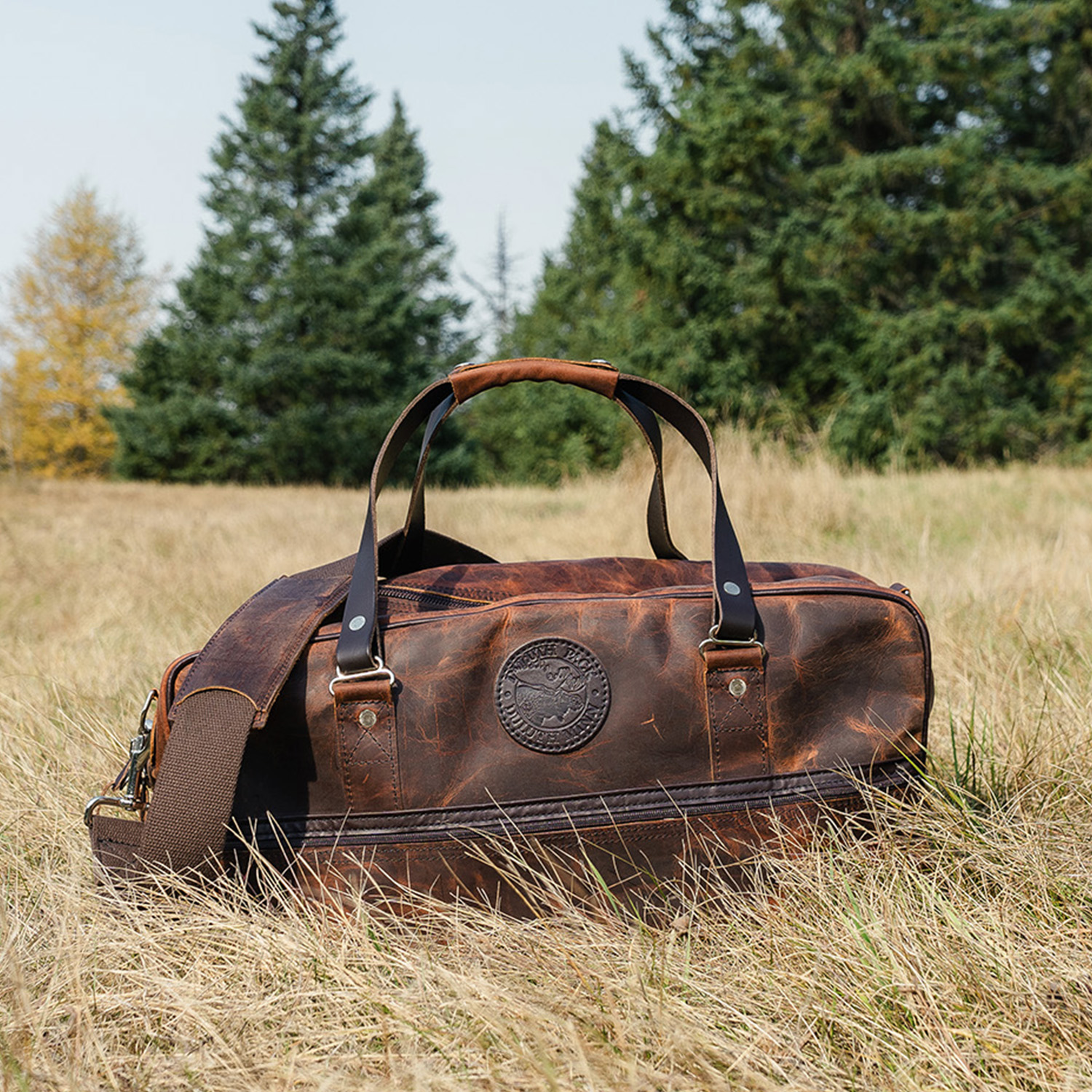 Duluth Pack™ Heritage Leather Weekender Duffel 16