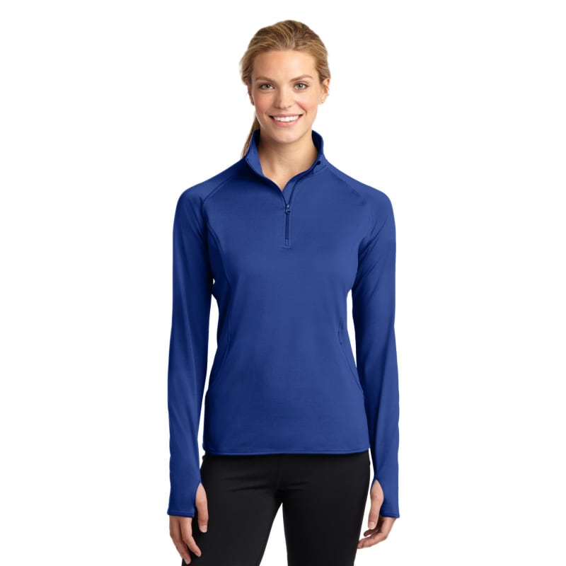 Sport-Tek Women's Sport-Wick Stretch 1/4-Zip Pullover. 111