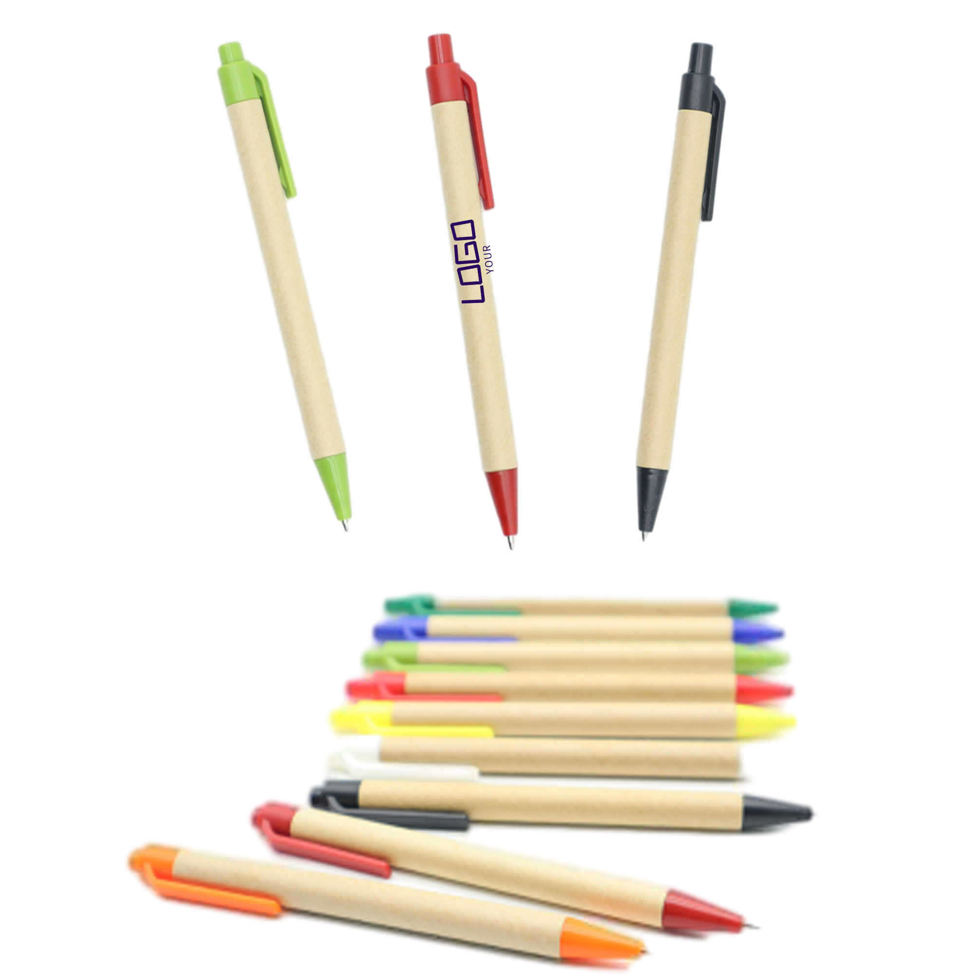 Eco-Friendly Cardboard Ballpoint Pen 2
