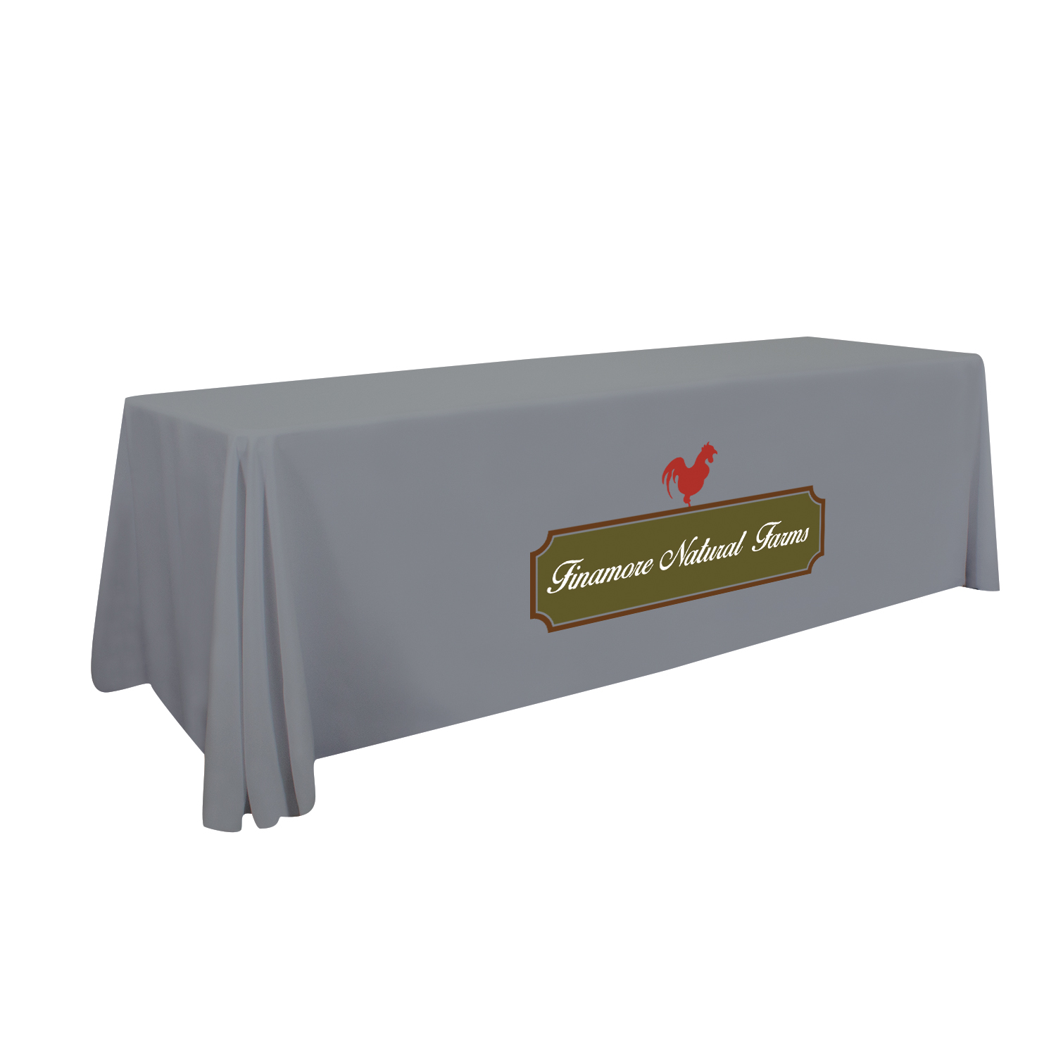 8' Standard Table Throw (Full-Color Front Only) 5
