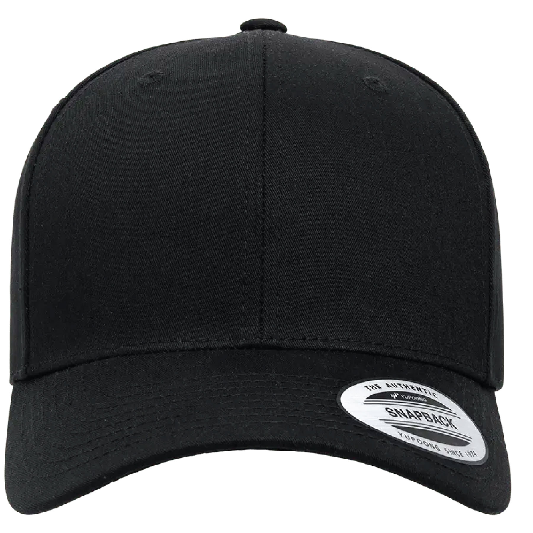 YP Classics 6389 YP Classics – CVC Snapback Hat with Leatherette Patches or Embroidery 23