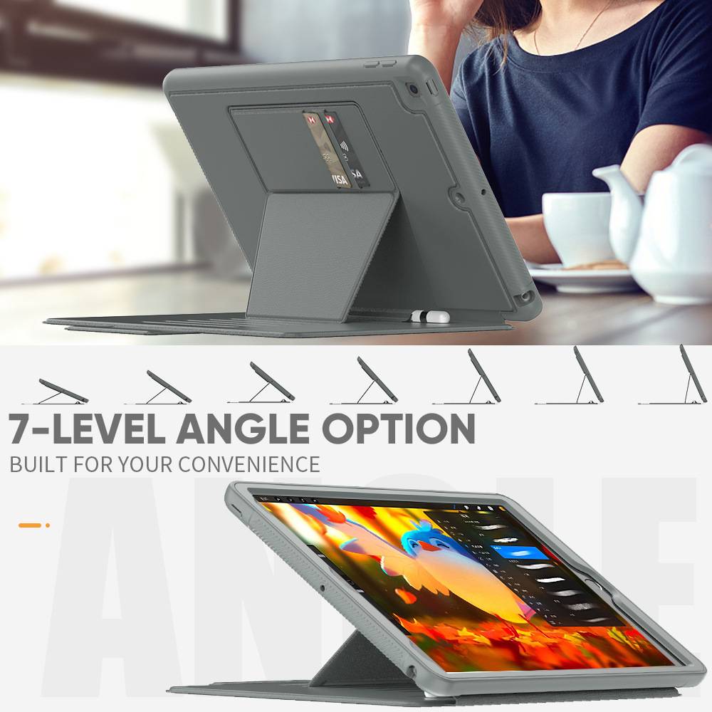 Multi-angle bracket support tablet case 8