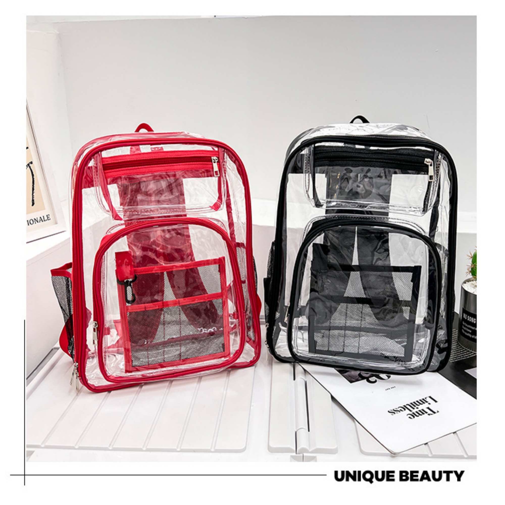 PVC Clear Backpack 2