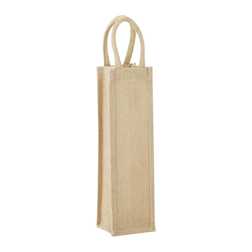 1-Bottle Jute Tote 1