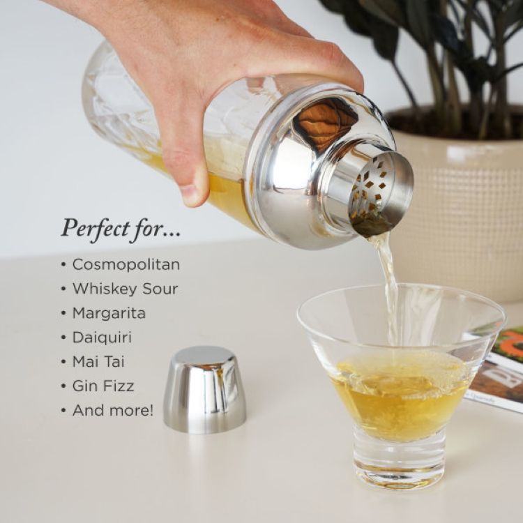 Viski® Admiral Glass Shaker 9